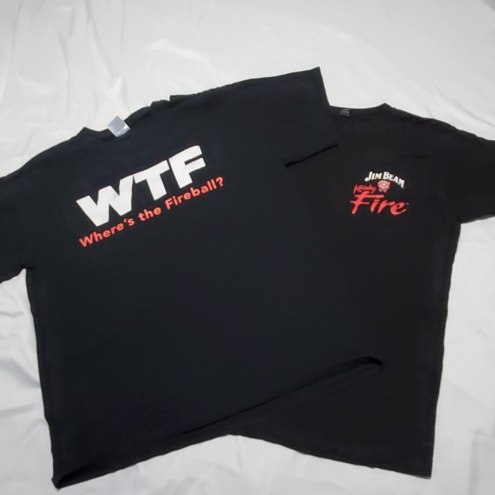 Men's Whisky t-shirts. Size Large